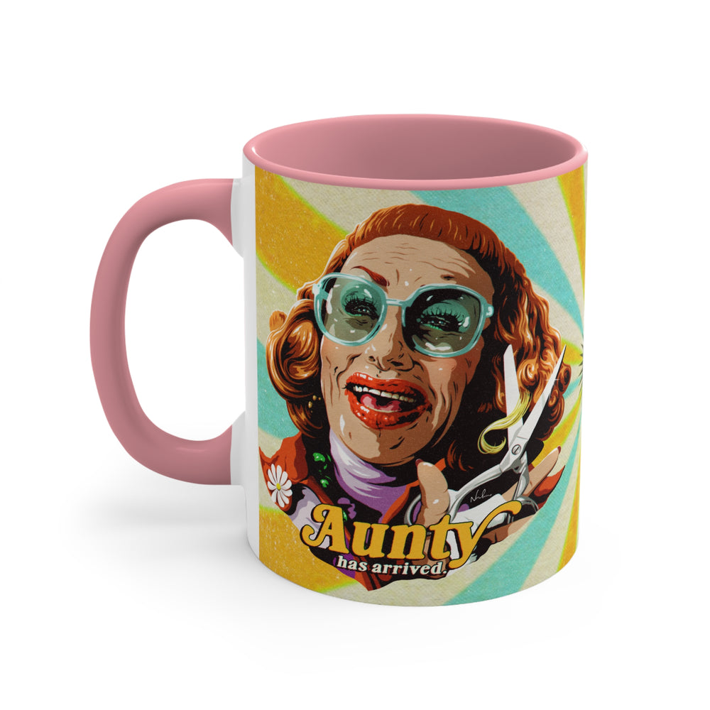 Aunty Has Arrived - 11oz Accent Mug (Australian Printed)