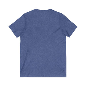 Weather Outlook: Fine - Unisex Jersey Short Sleeve V-Neck Tee