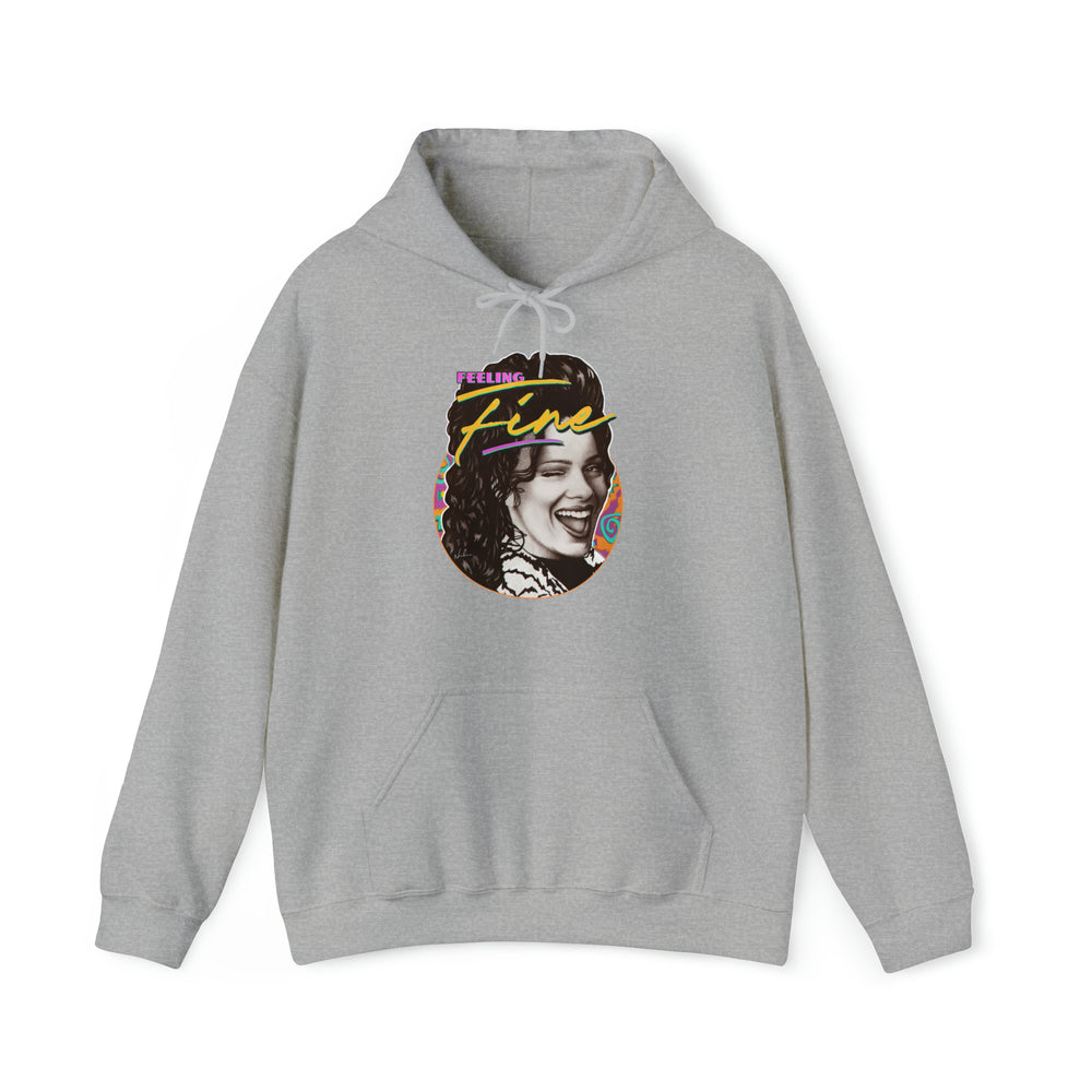 Feeling Fine [Australian-Printed] - Unisex Heavy Blend™ Hooded Sweatshirt