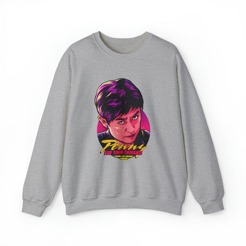 Penny For Your Thoughts [Australian-Printed] Unisex Heavy Blend™ Crewneck Sweatshirt