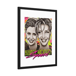 BUSINESS WOMEN'S SPECIAL - Framed Paper Posters