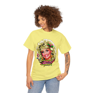 Have A Holly Dolly Christmas! [Australian-Printed] - Unisex Heavy Cotton Tee