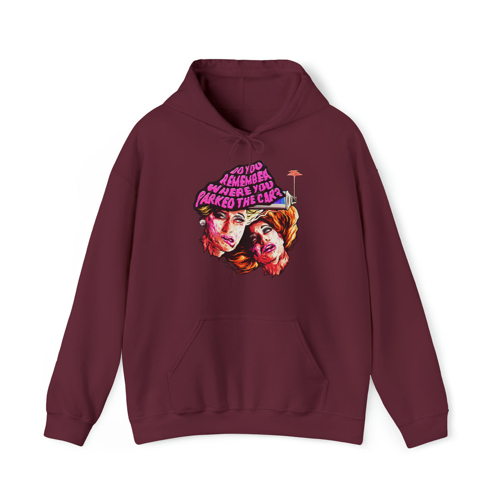 Do You Remember Where You Parked The Car? [Australian-Printed] - Unisex Heavy Blend™ Hooded Sweatshirt