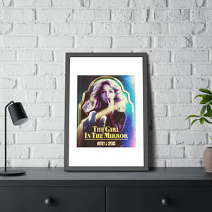 The Girl In The Mirror - Framed Paper Posters