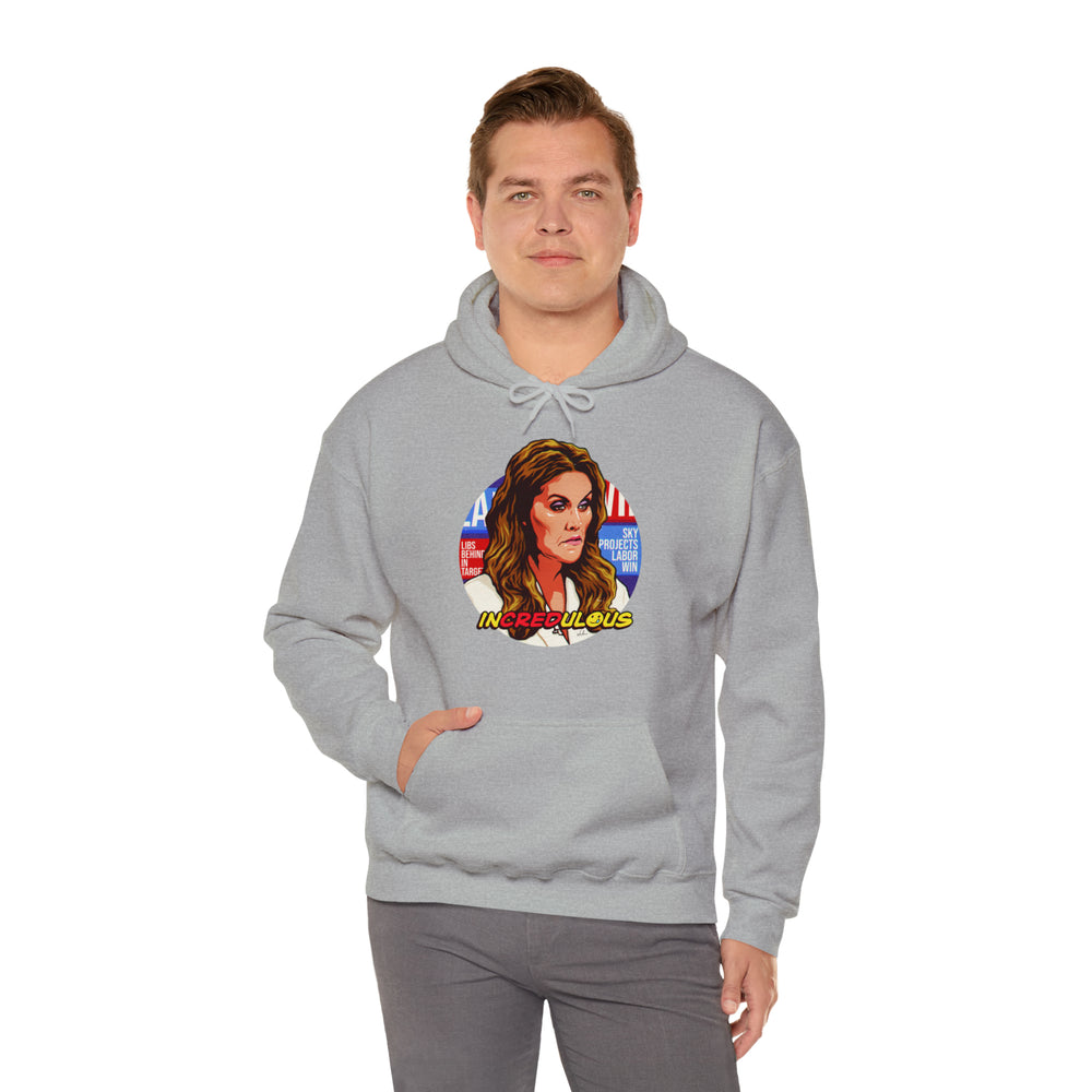 INCREDULOUS [Australian-Printed] - Unisex Heavy Blend™ Hooded Sweatshirt