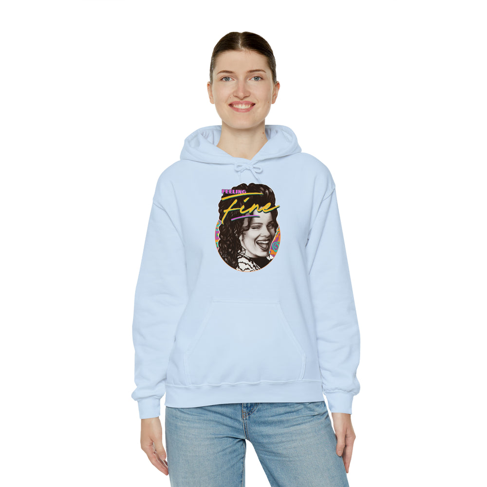 Feeling Fine [Australian-Printed] - Unisex Heavy Blend™ Hooded Sweatshirt