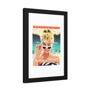 BARBENHEIMER - Framed Paper Posters