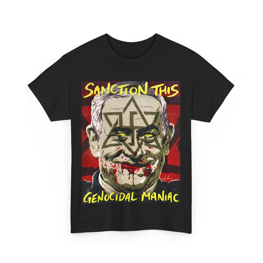 Sanction This Genocidal Maniac [Australian-Printed] - Unisex Heavy Cotton Tee