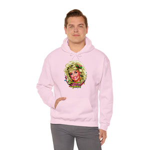 Have A Holly Dolly Christmas! [Australian-Printed] - Unisex Heavy Blend™ Hooded Sweatshirt