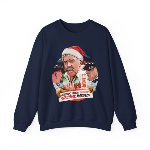 GENTLEMEN... THIS IS A SUCCULENT CHRISTMAS, MANIFEST! [Australian-Printed] - Unisex Heavy Blend™ Crewneck Sweatshirt
