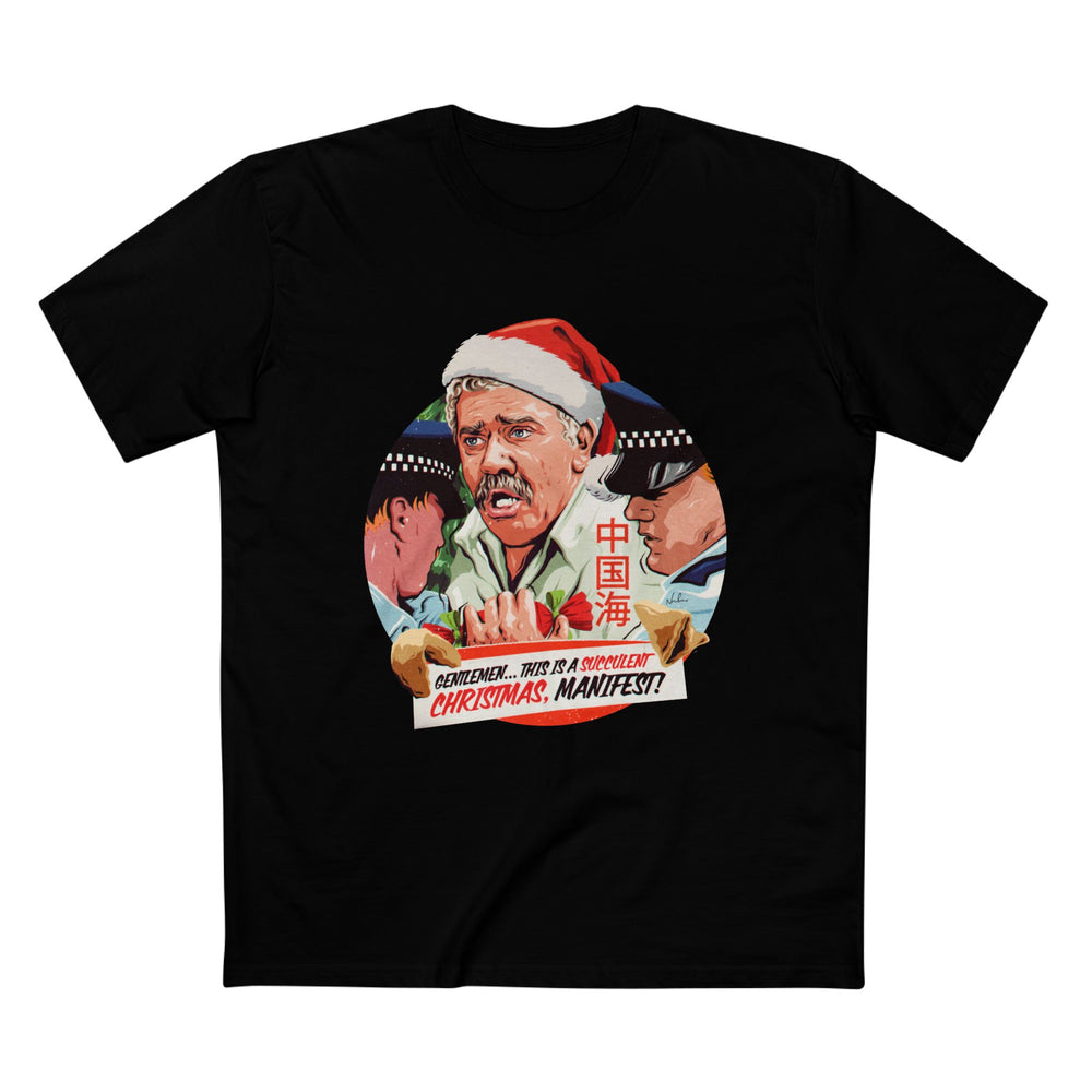 GENTLEMEN... THIS IS A SUCCULENT CHRISTMAS, MANIFEST! [Australian-Printed] Men's Staple Tee