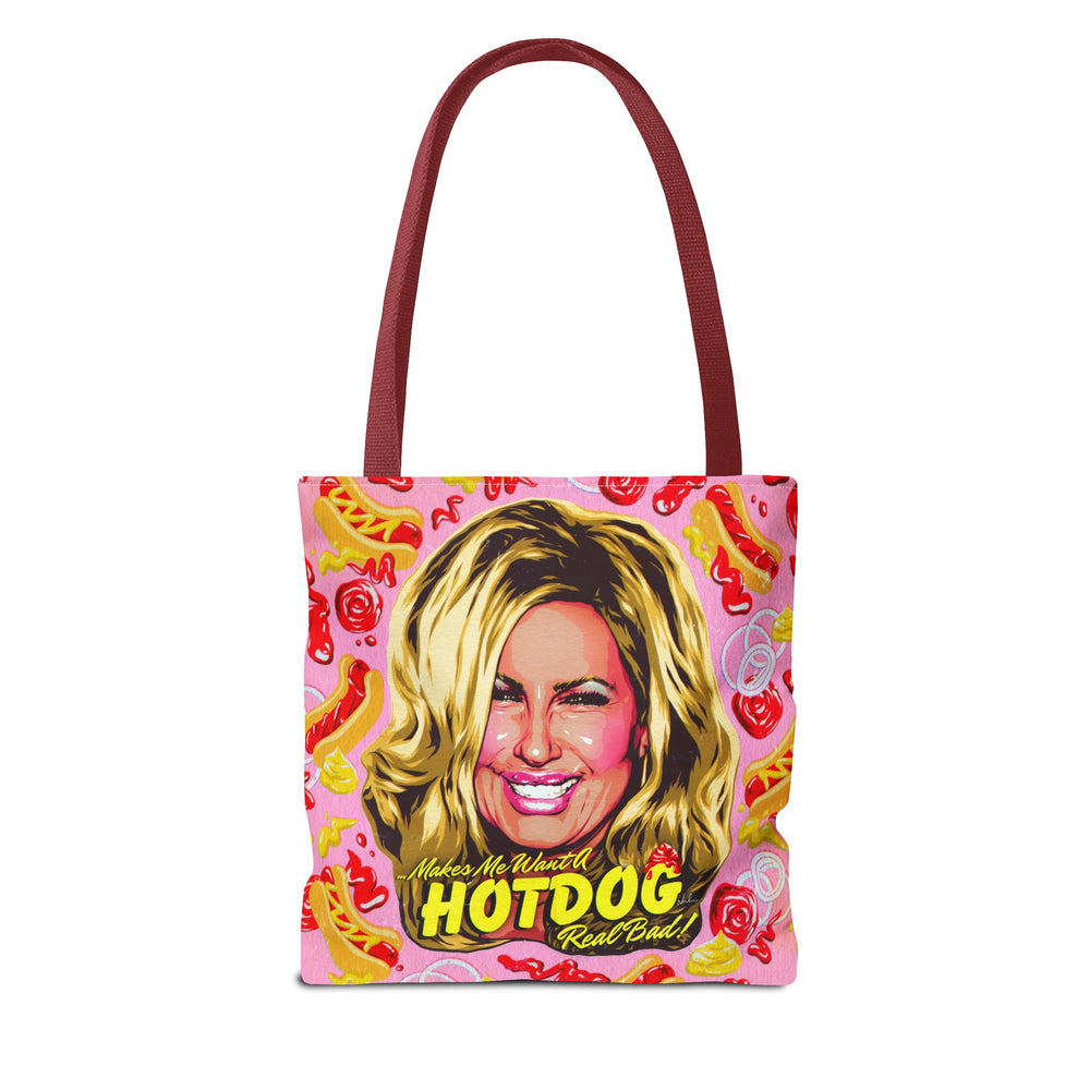 Makes Me Want A Hot Dog Real Bad! [US-Printed] - Tote Bag (AOP)