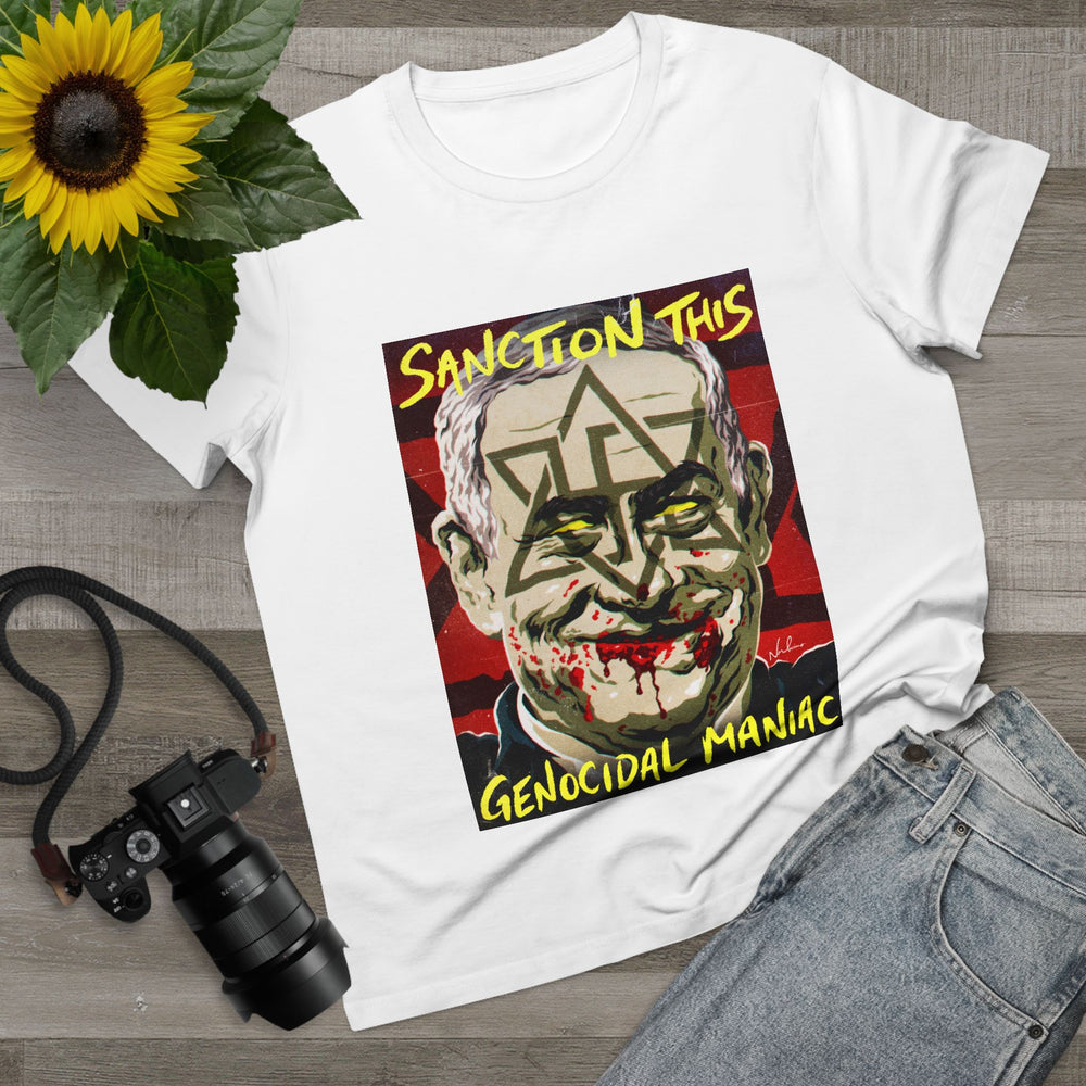 Sanction This Genocidal Maniac [Australian-Printed] - Women’s Maple Tee