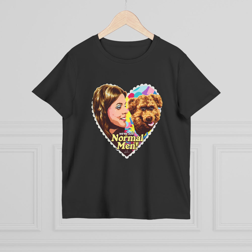 We're Just Normal Men [Australian-Printed] - Women’s Maple Tee