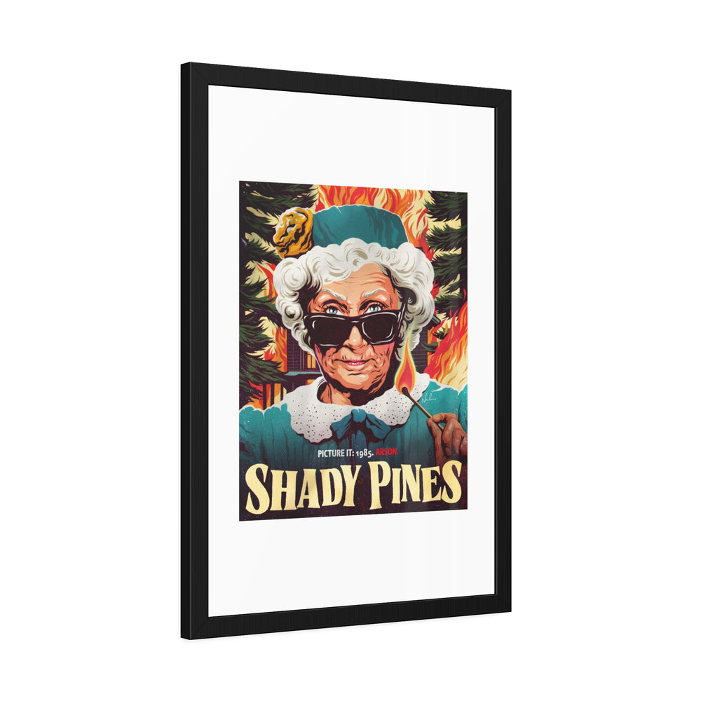 SHADY PINES - Framed Paper Posters