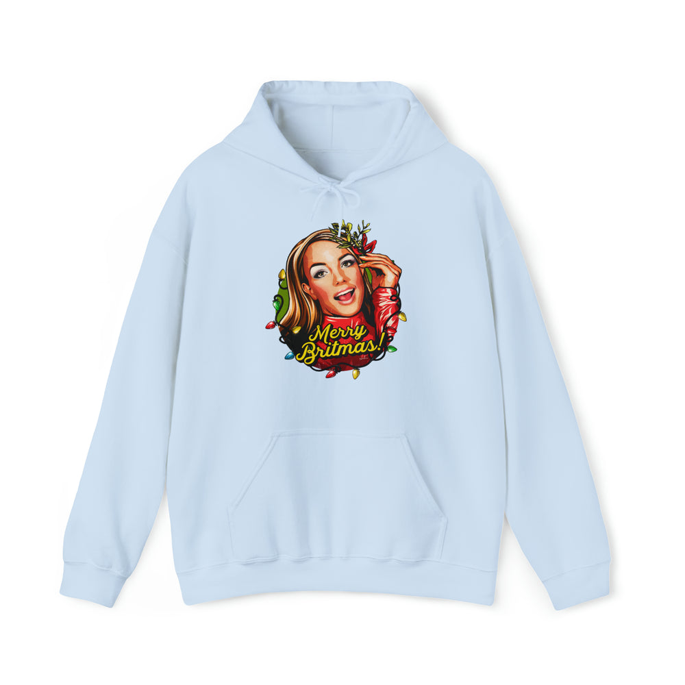 Merry Britmas! [Australian-Printed] - Unisex Heavy Blend™ Hooded Sweatshirt