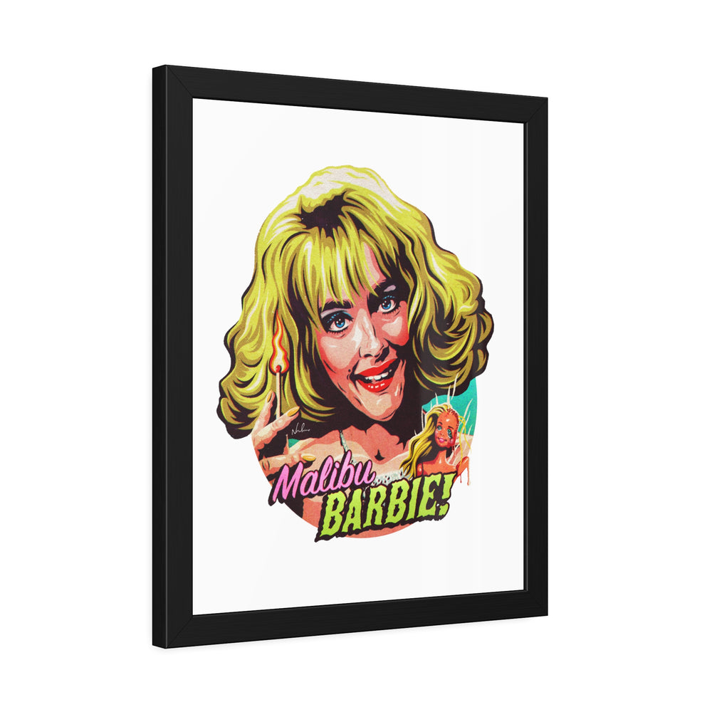 MALIBU BARBIE - Framed Paper Posters