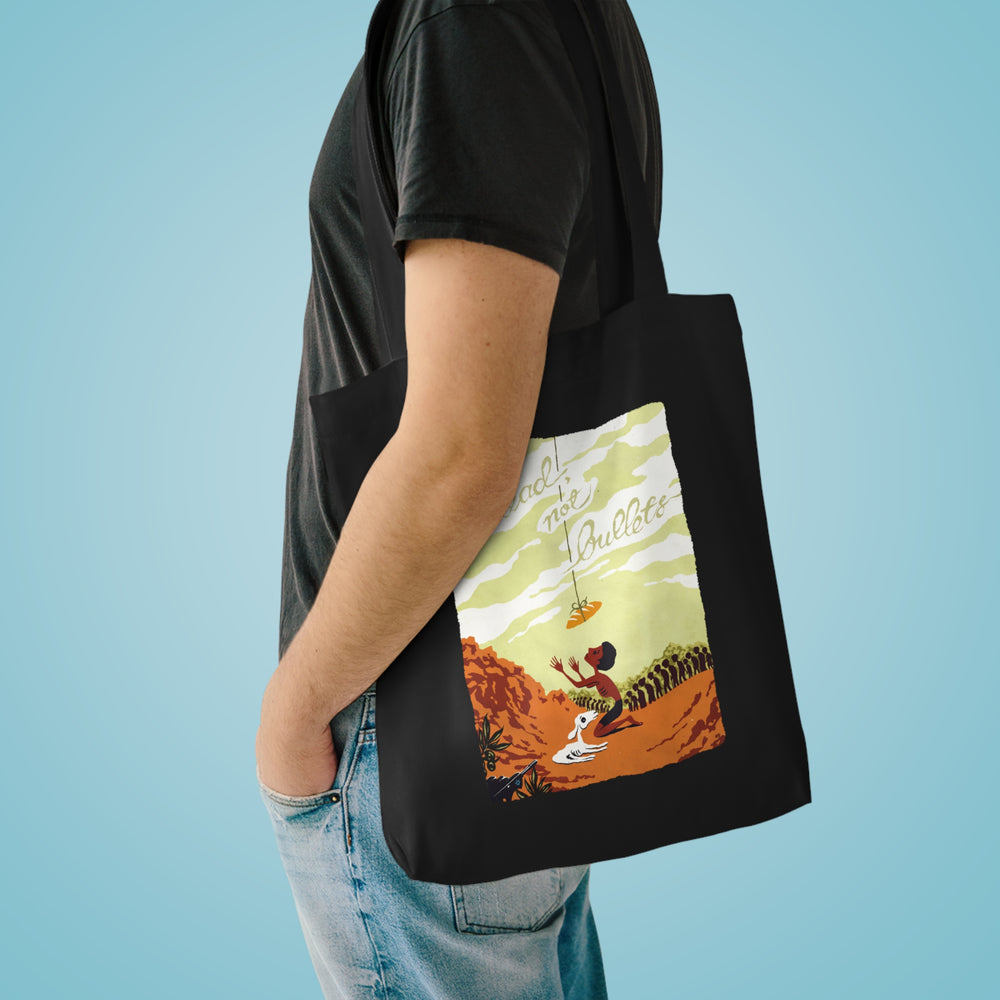 BREAD, NOT BULLETS [Australian-Printed] - Cotton Tote Bag