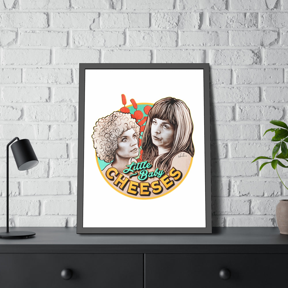 LITTLE BABY CHEESES - Framed Paper Posters