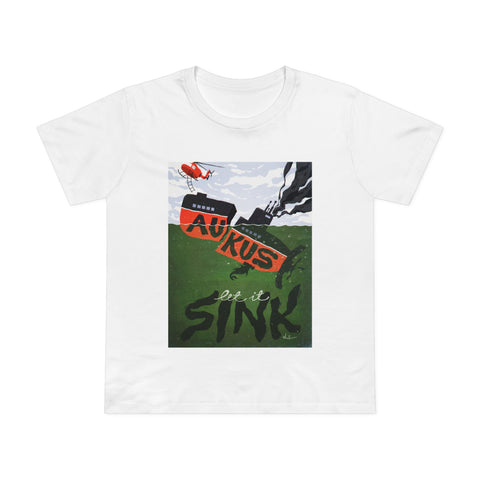 LET IT SINK [Australian-Printed] - Women’s Maple Tee