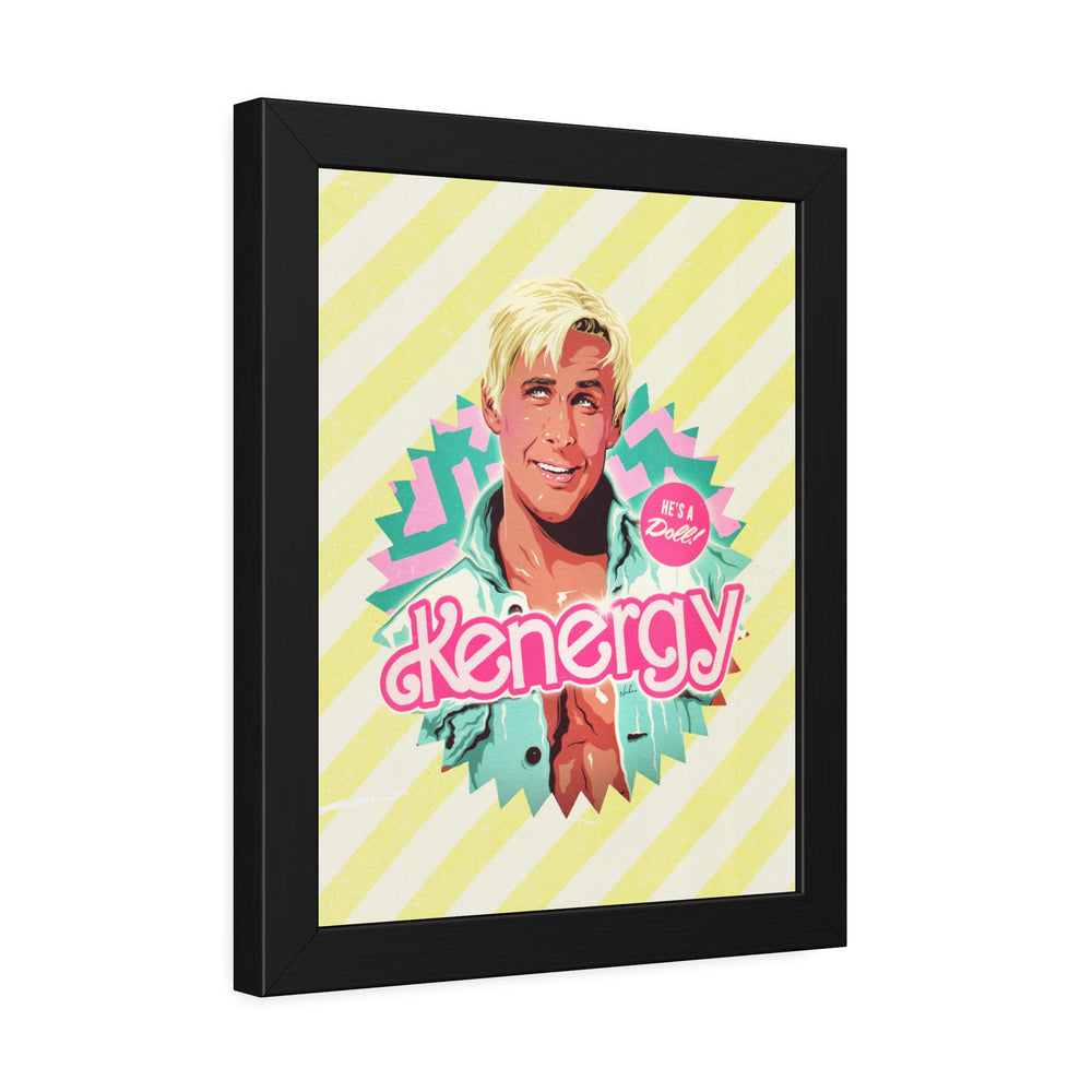 KENERGY [Coloured-BG] - Framed Paper Posters