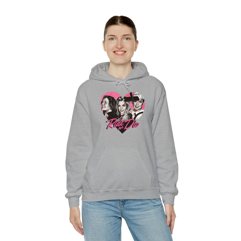 RIDE OR DIE [Australian-Printed] - Unisex Heavy Blend™ Hooded Sweatshirt