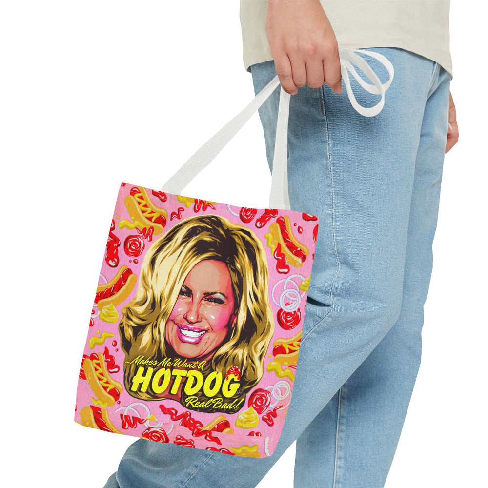 Makes Me Want A Hot Dog Real Bad! [US-Printed] - Tote Bag (AOP)