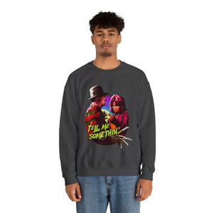 Tell Me Somethin'  [Australian-Printed] - Unisex Heavy Blend™ Crewneck Sweatshirt