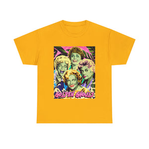 GOLDEN GHOULS [Australian-Printed] - Unisex Heavy Cotton Tee