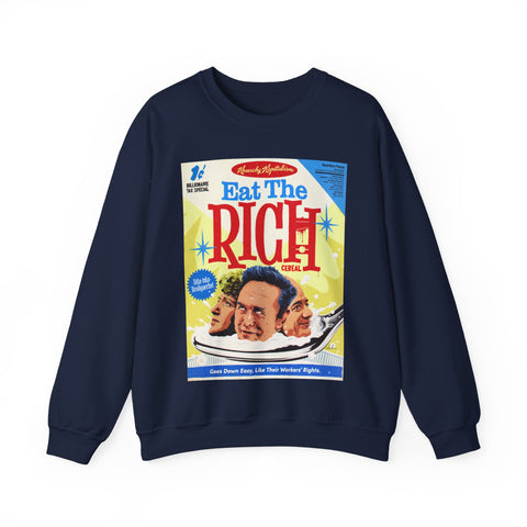 Eat The Rich [Australian-Printed] - Unisex Heavy Blend™ Crewneck Sweatshirt