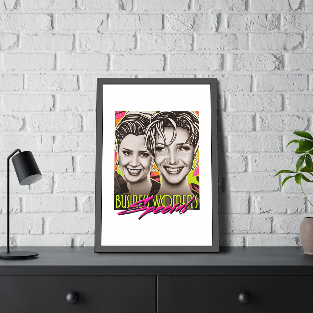 BUSINESS WOMEN'S SPECIAL - Framed Paper Posters