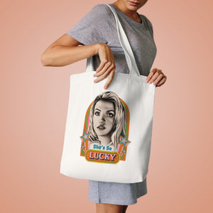 She's So Lucky [Australian-Printed] - Cotton Tote Bag