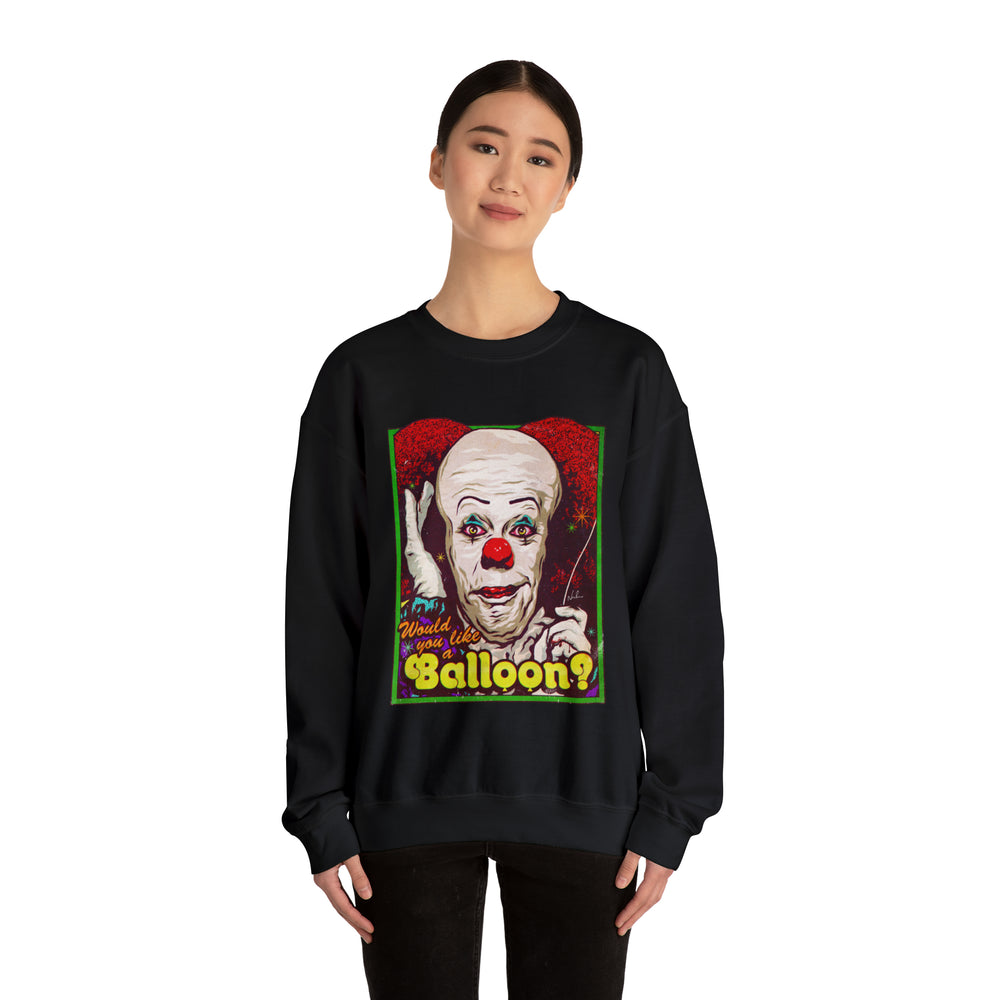 Would You Like A Balloon? [Australian-Printed] - Unisex Heavy Blend™ Crewneck Sweatshirt