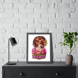 I'd Rather Leave My Children With A Drag Queen - Framed Paper Posters