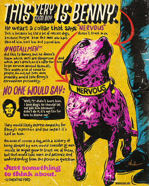NERVOUS - Poster Print (Digital Download)
