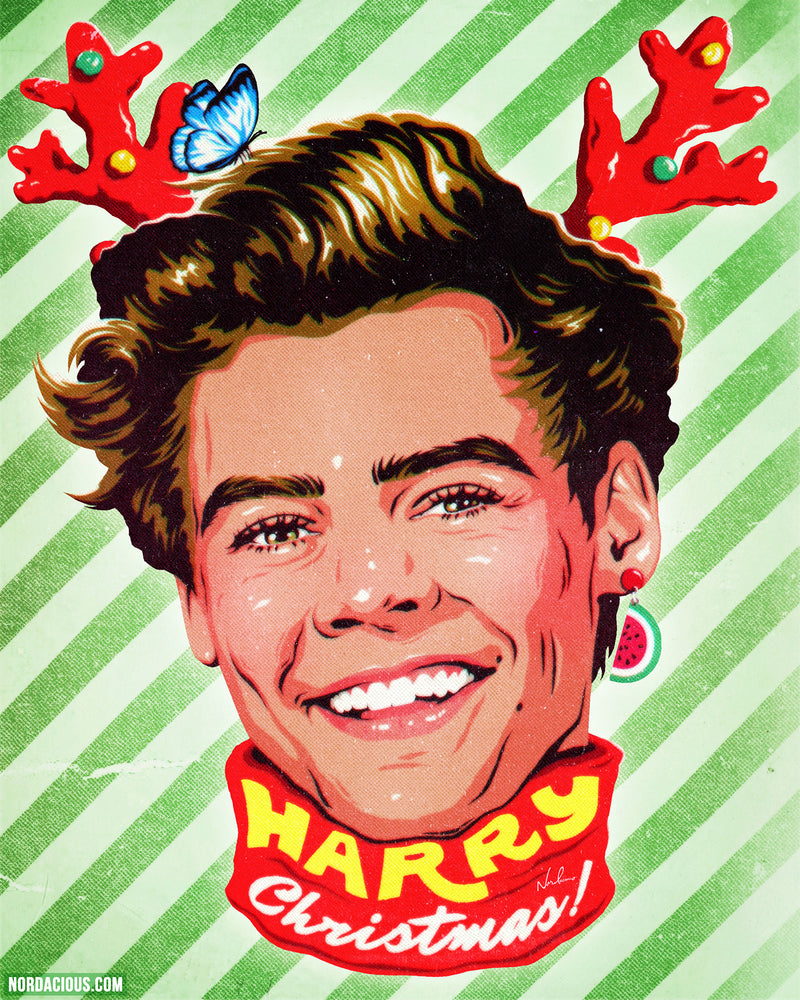Harry Christmas! - Women's The Boyfriend Tee