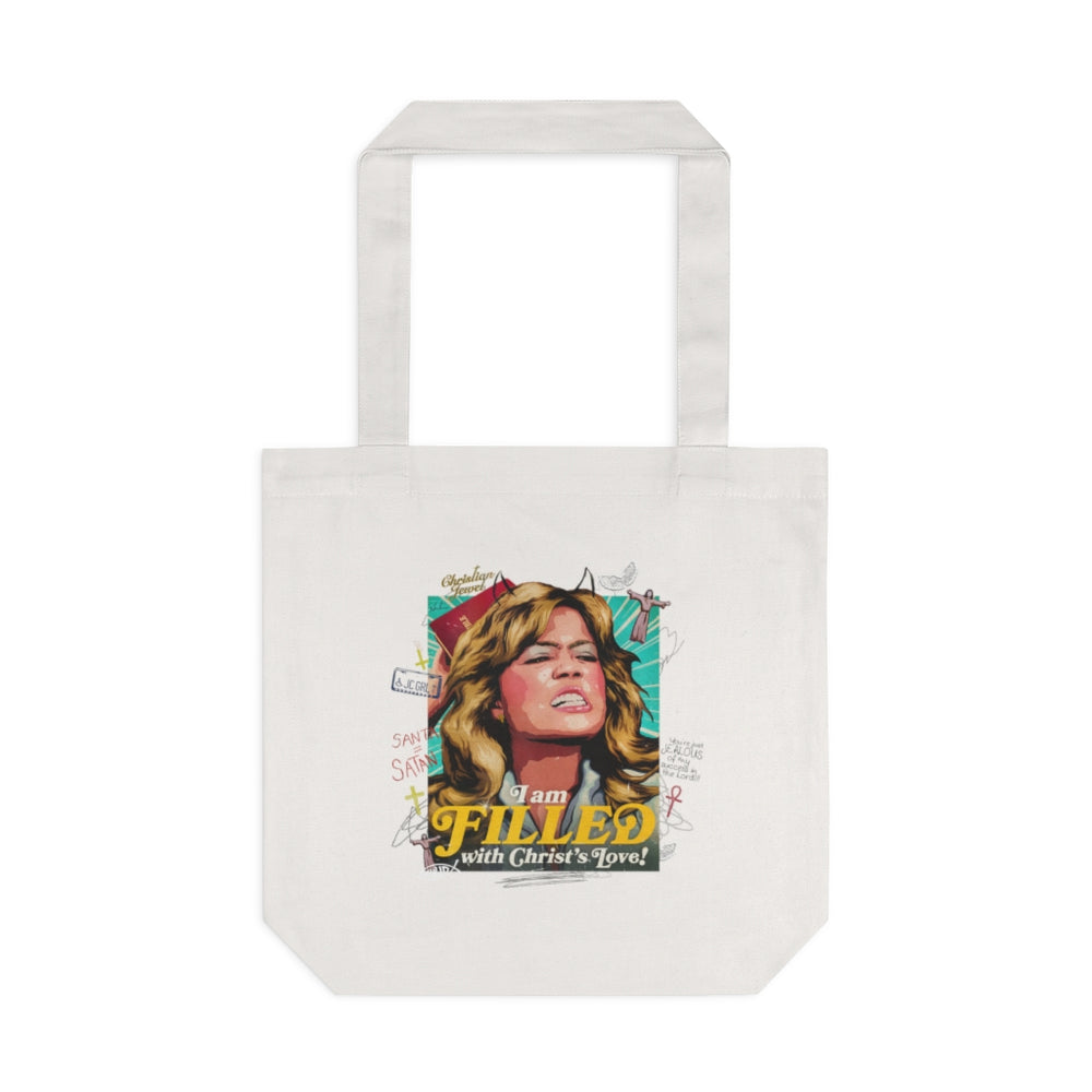 I am FILLED With Christ's Love! [Australian-Printed] - Cotton Tote Bag