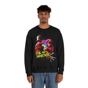 Tell Me Somethin' - Unisex Heavy Blend™ Crewneck Sweatshirt