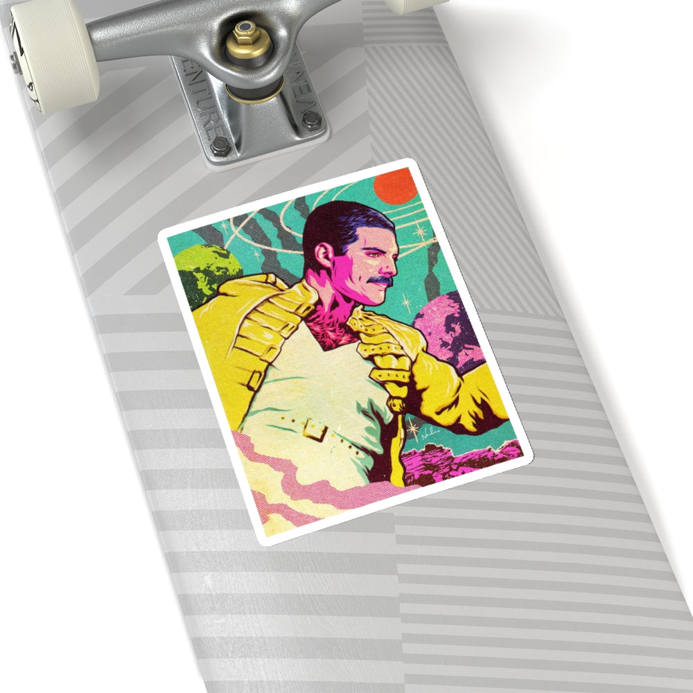 GALACTIC FREDDIE - Kiss-Cut Stickers