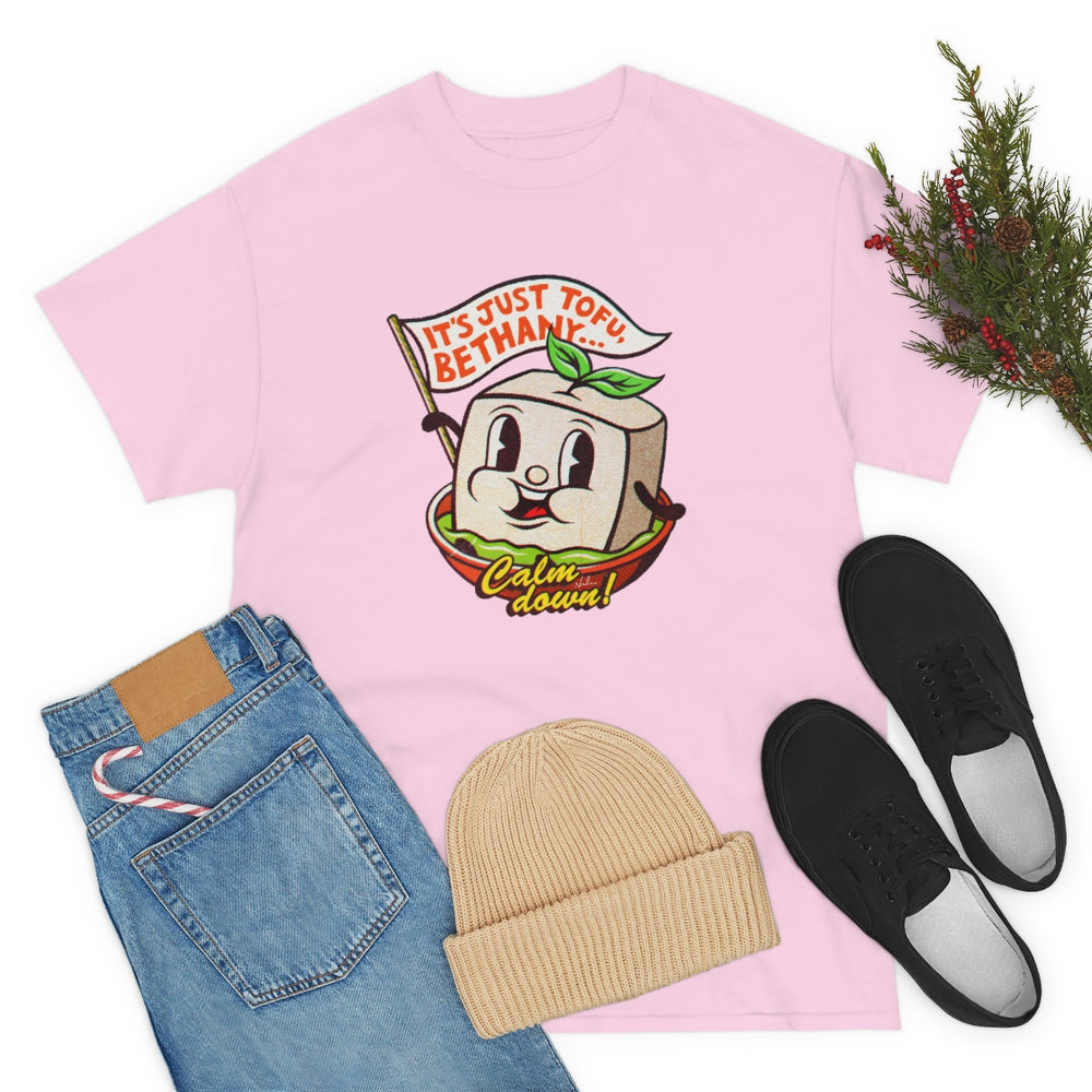 It's Just Tofu, Bethany [Australian-Printed] - Unisex Heavy Cotton Tee