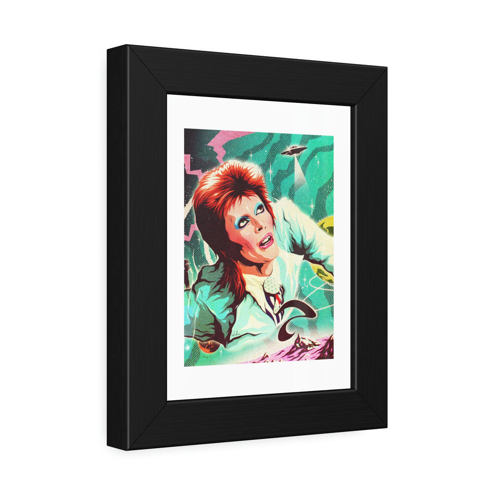 GALACTIC BOWIE - Framed Paper Posters