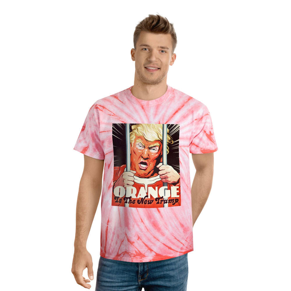 Orange Is The New Trump - Tie-Dye Tee, Cyclone