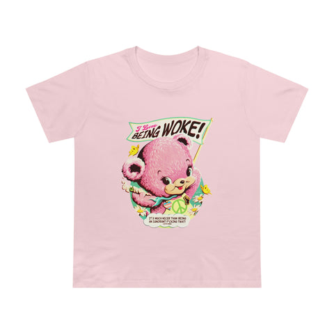I Love Being Woke [Australian-Printed] - Women’s Maple Tee