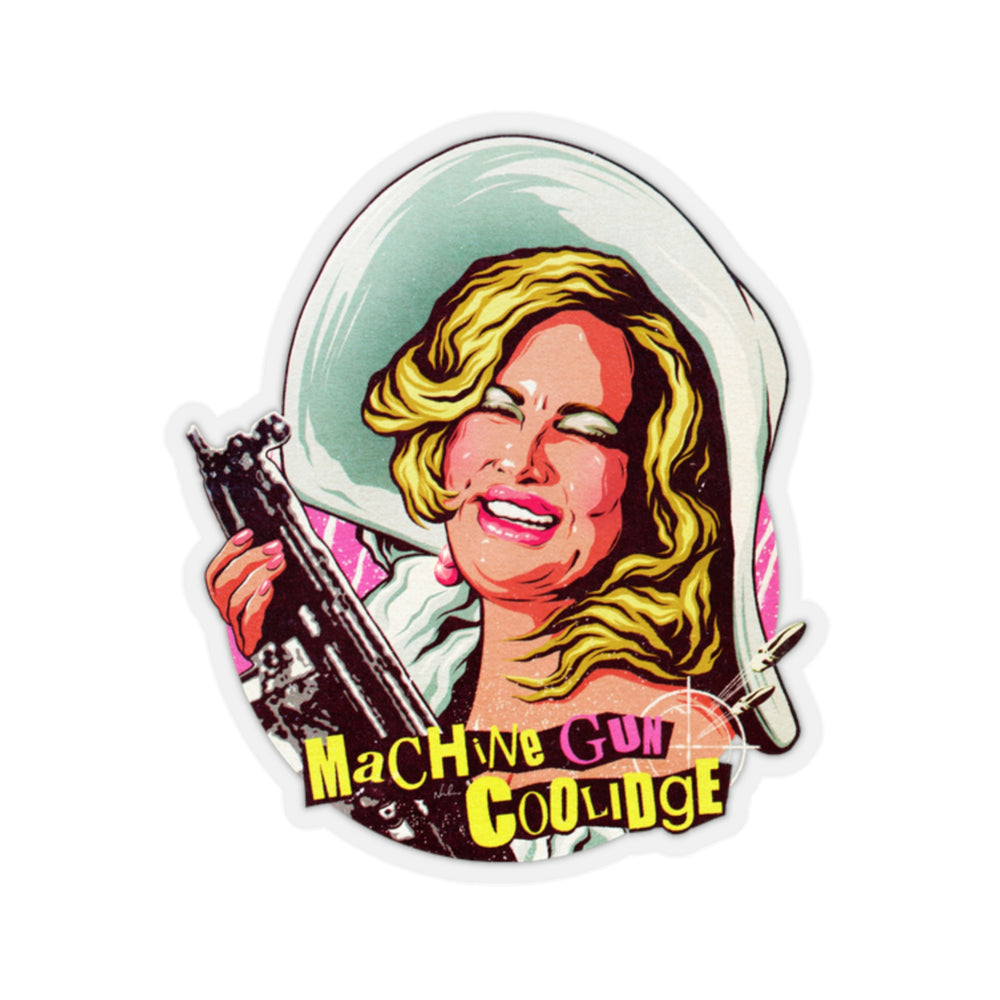 Machine Gun Coolidge - Kiss-Cut Stickers