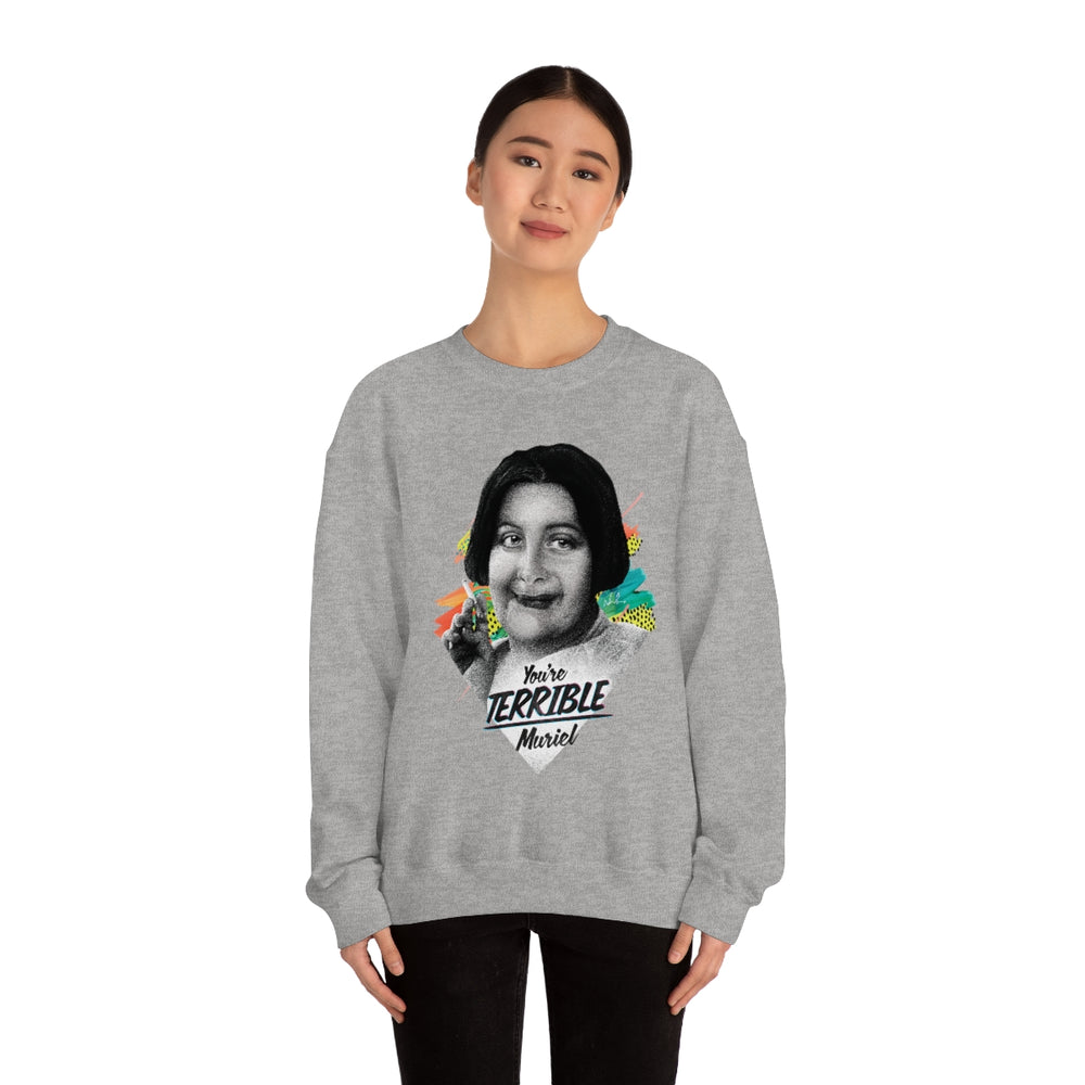 TERRIBLE [Australian-Printed] - Unisex Heavy Blend™ Crewneck Sweatshirt