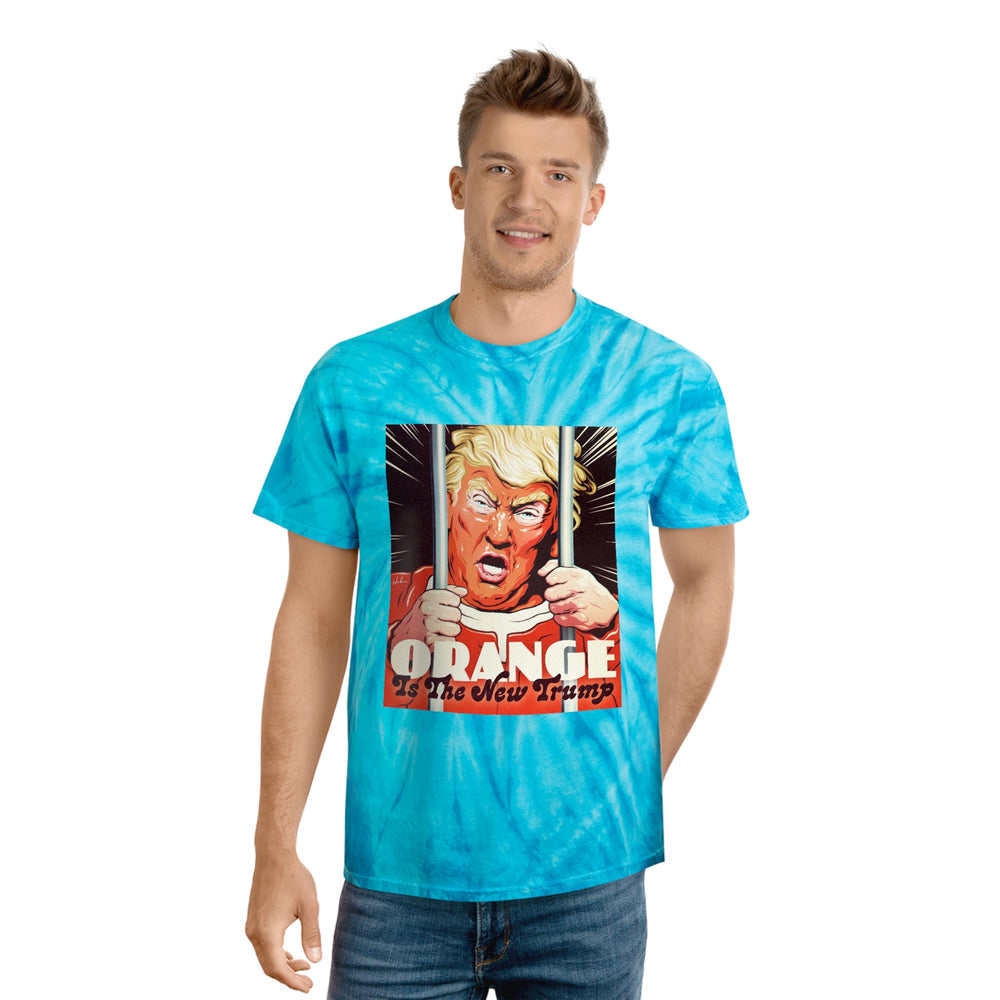 Orange Is The New Trump - Tie-Dye Tee, Cyclone