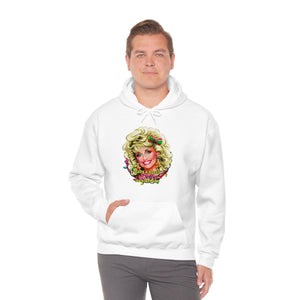 Have A Holly Dolly Christmas! - Unisex Heavy Blend™ Hooded Sweatshirt