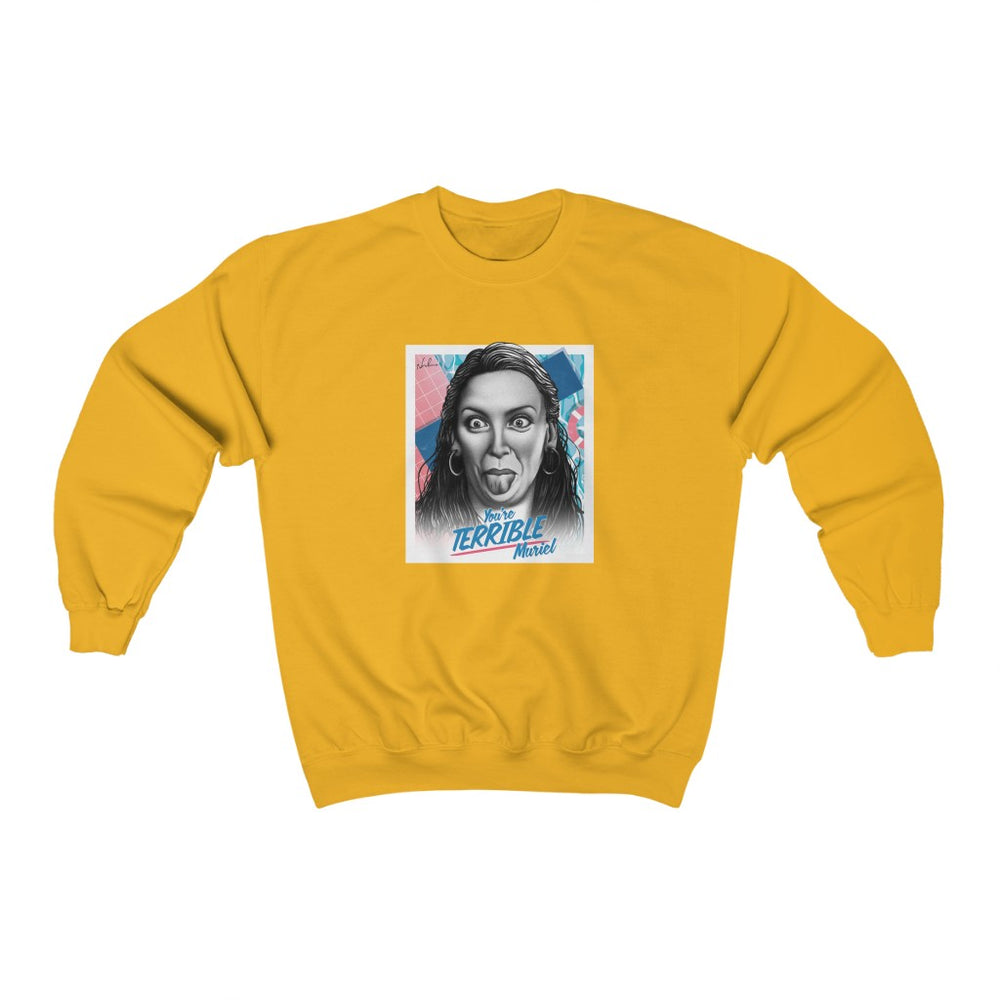 You're Terrible, Muriel! - Unisex Heavy Blend™ Crewneck Sweatshirt