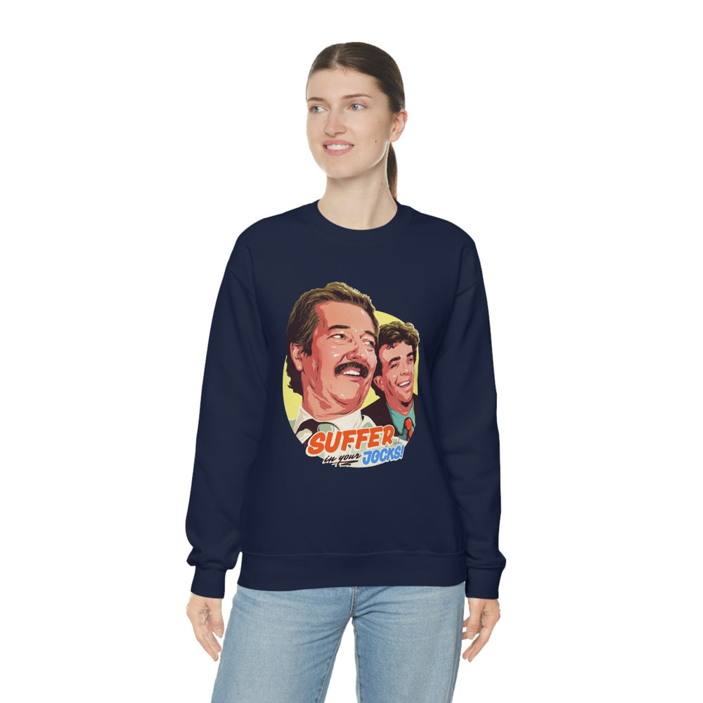 Suffer In Your Jocks! [Australian-Printed] - Unisex Heavy Blend™ Crewneck Sweatshirt