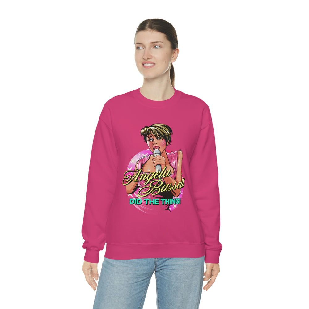 Angela Bassett Did The Thing - Unisex Heavy Blend™ Crewneck Sweatshirt